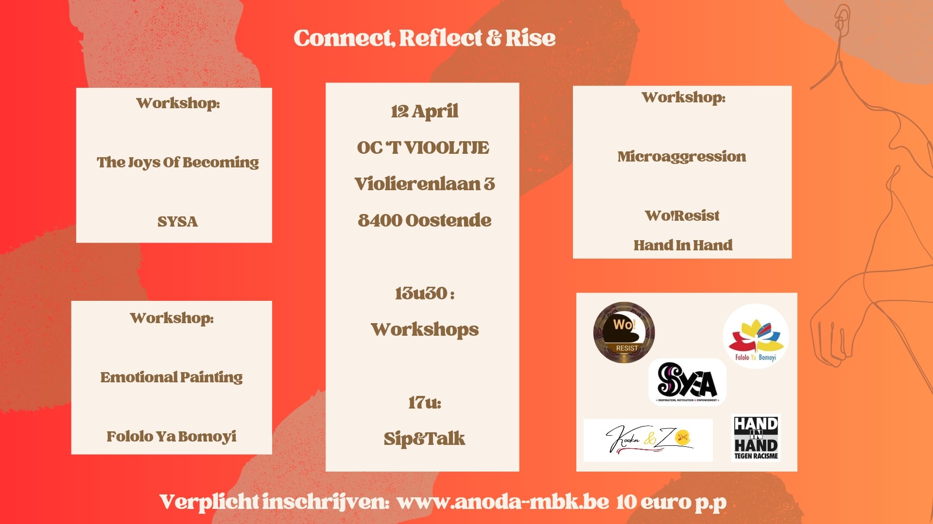 Workshop Connect, reflect & Rise
