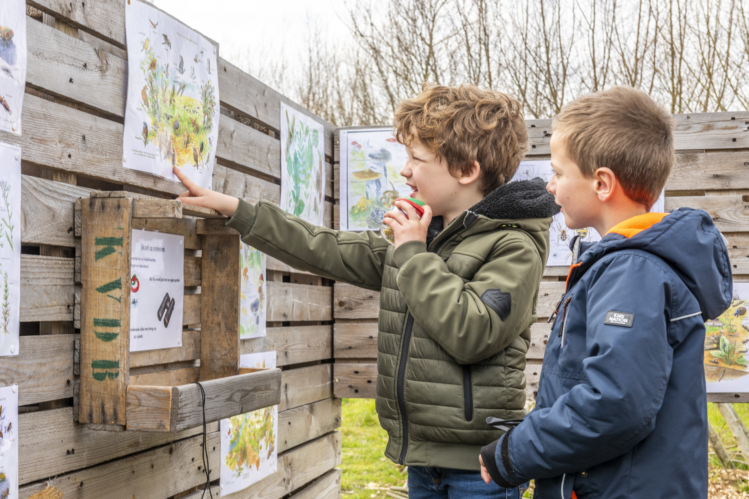 kinderen op zoektocht