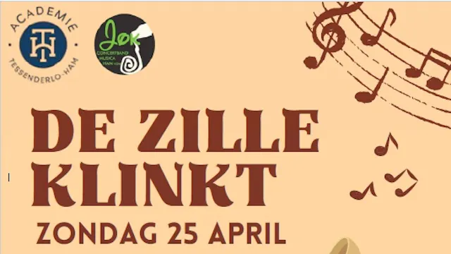 affiche "De Zille klink" 26 april