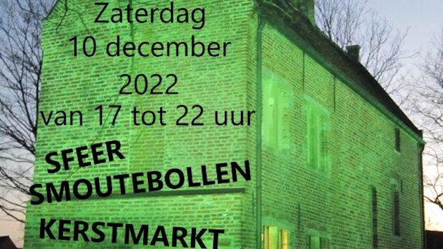 d'Abdij in kerstsfeer