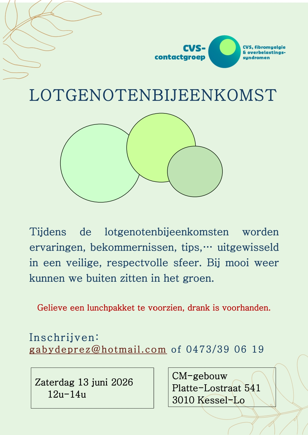 lotgenotenbijeenkomst