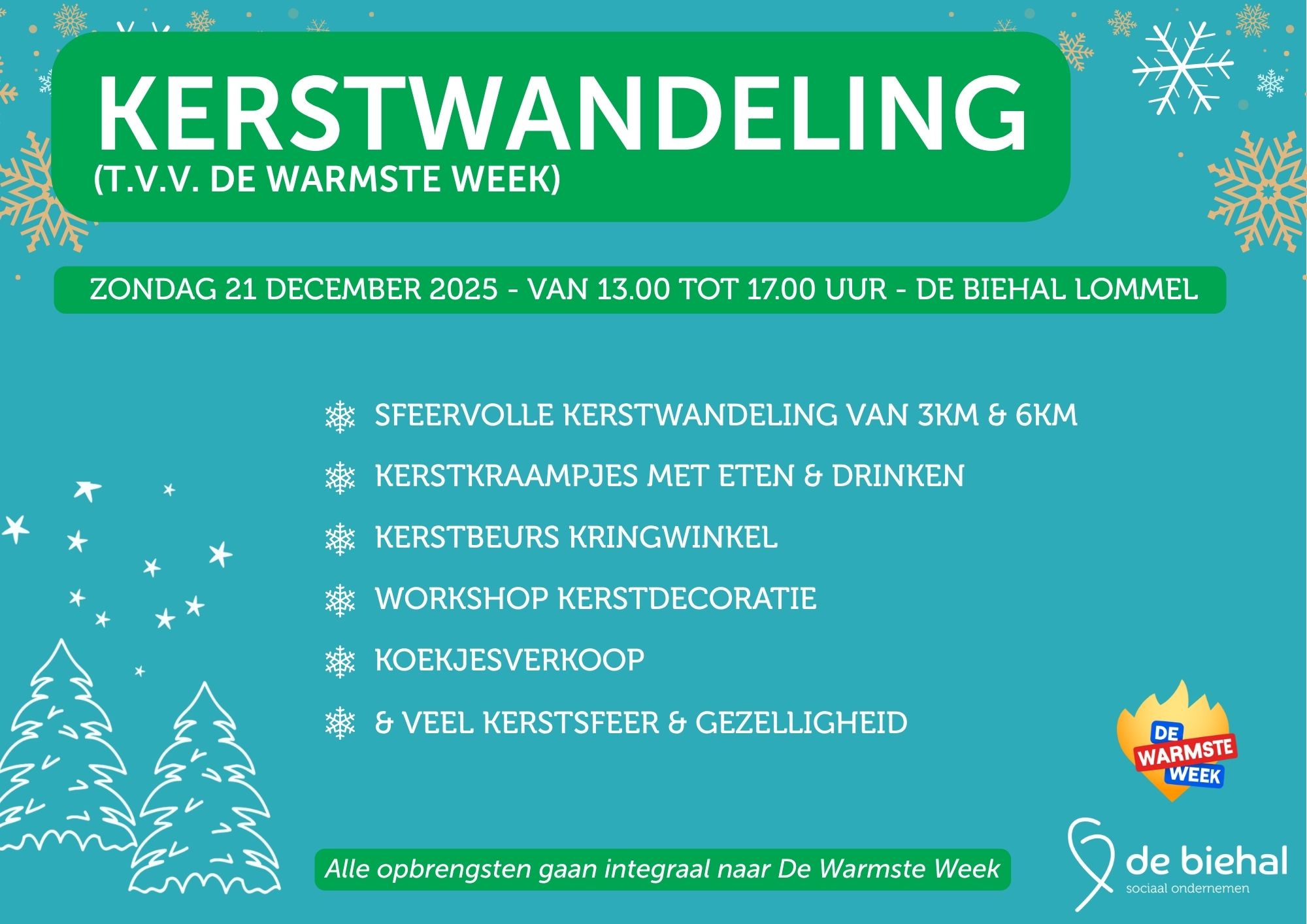 Kerstwandeling de Biehal