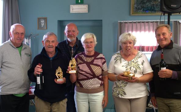 Winnaars van het Okra petanque kampioenschap