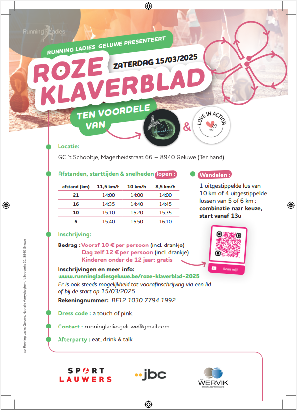 Flyer van het evenement