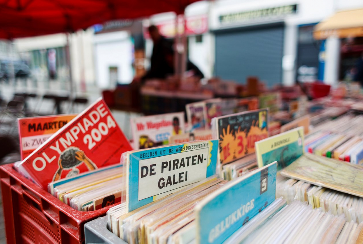 Strip- en Boekenplein