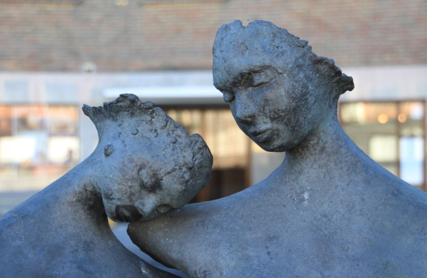 Beeld Cupido in Kortrijk