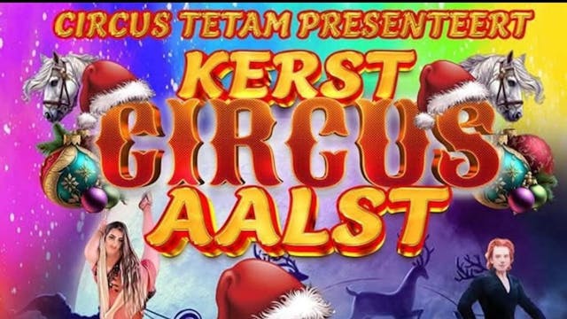Flyer Kerstcircus Aalst 2025