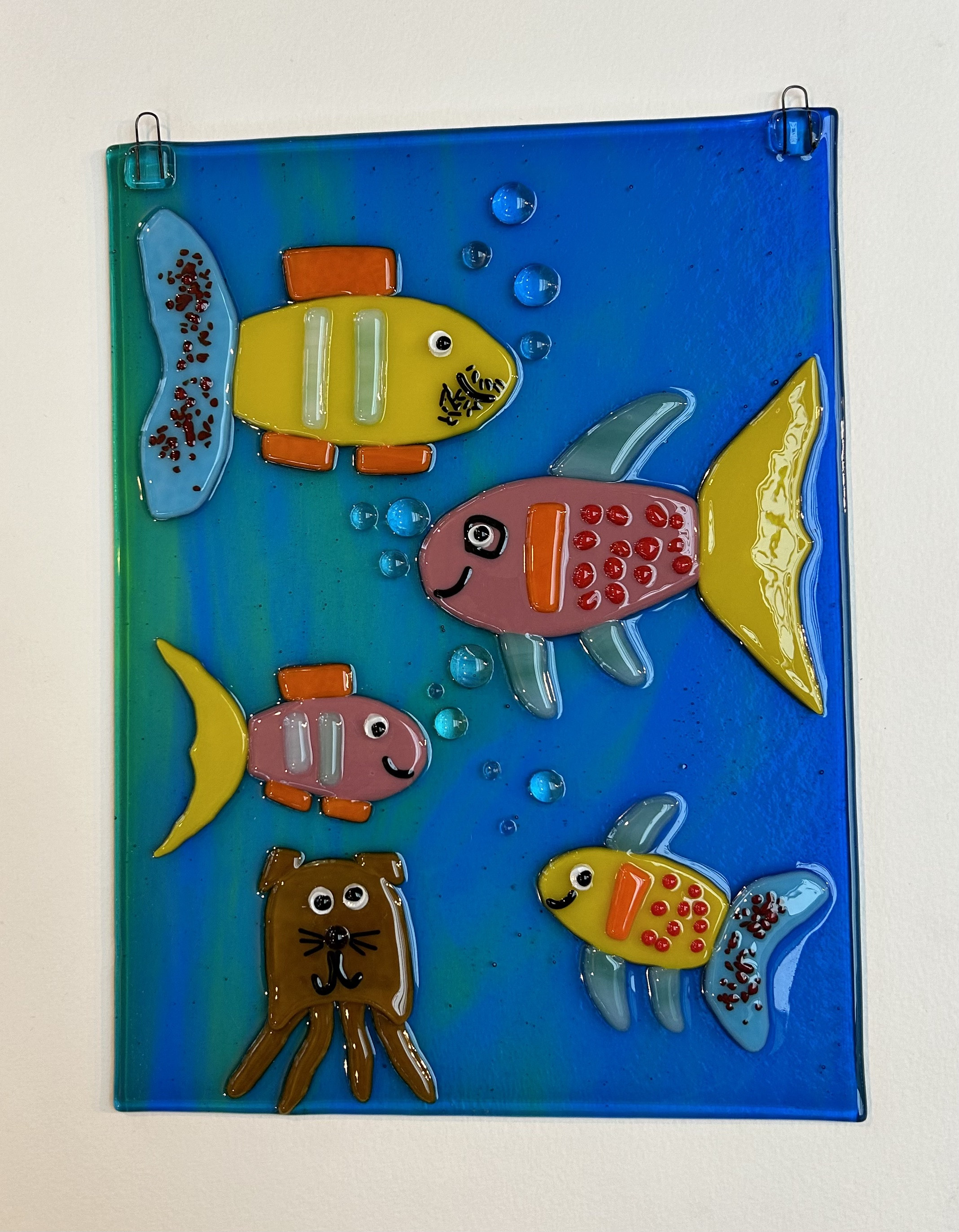 Glaskunst Workshop Glasraam Vissen