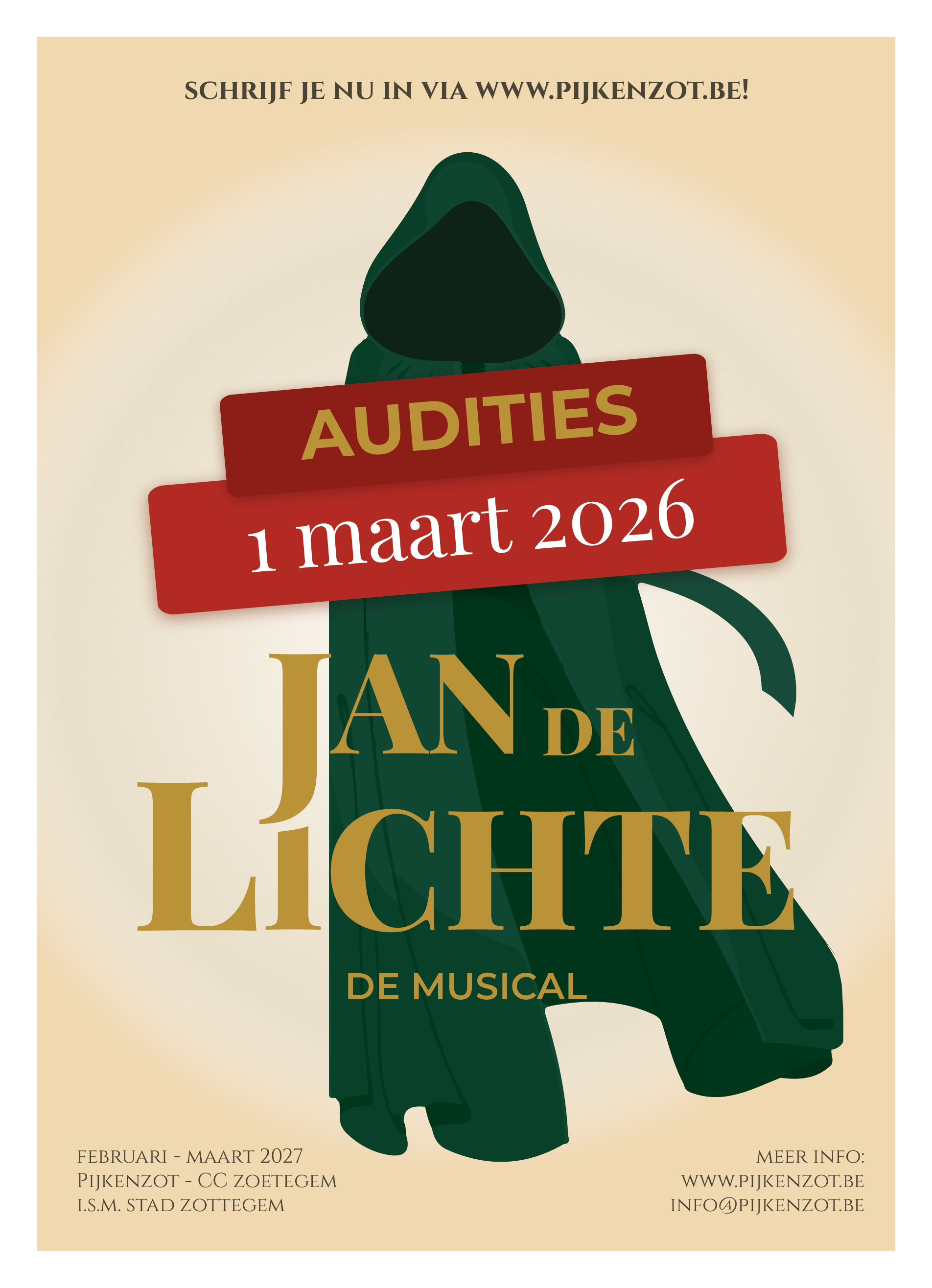 Audities Jan De Lichte, de musical