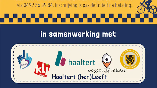 De ronde @ De Warande flyer