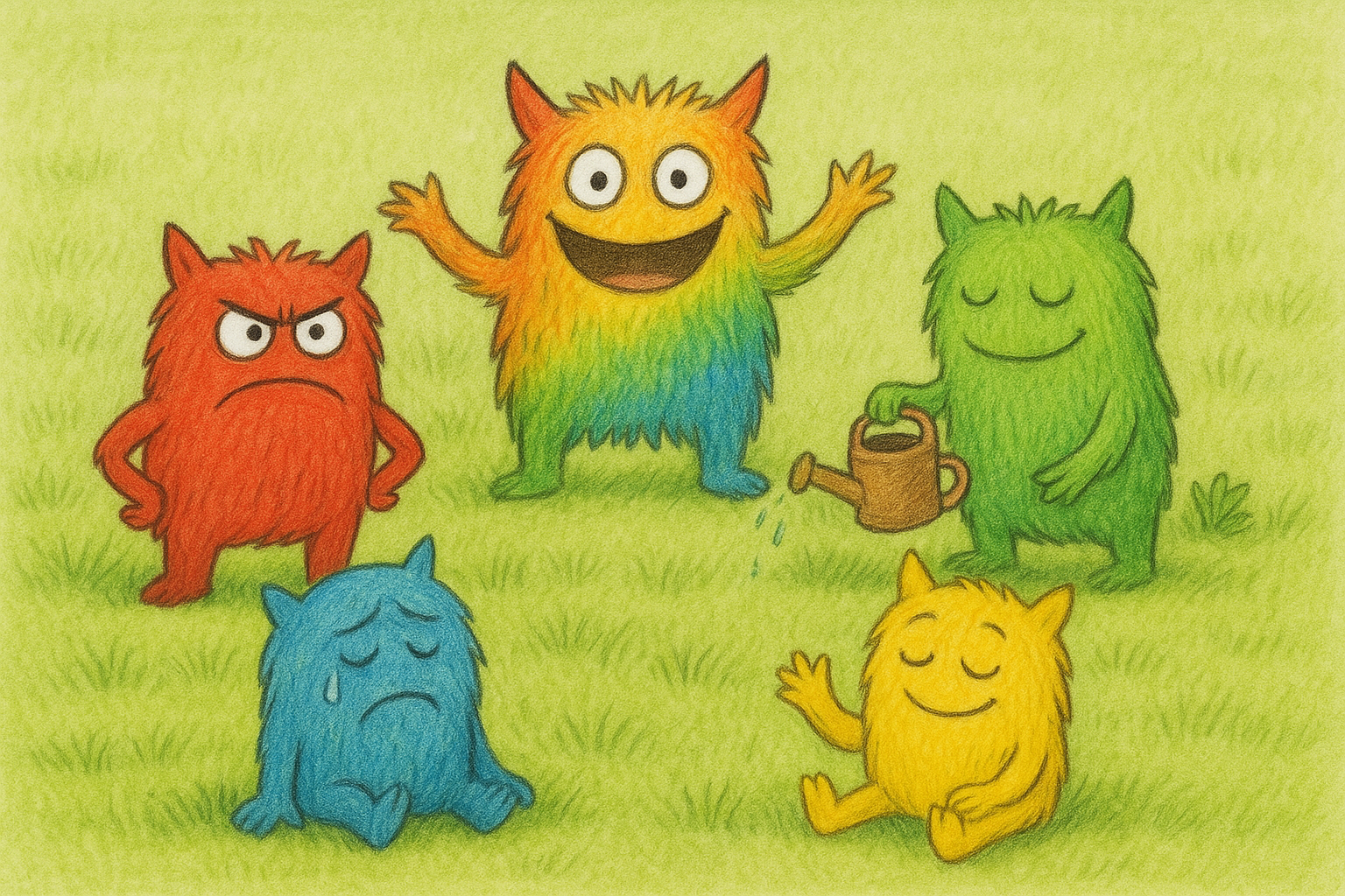 Op weg met het kleurenmonster