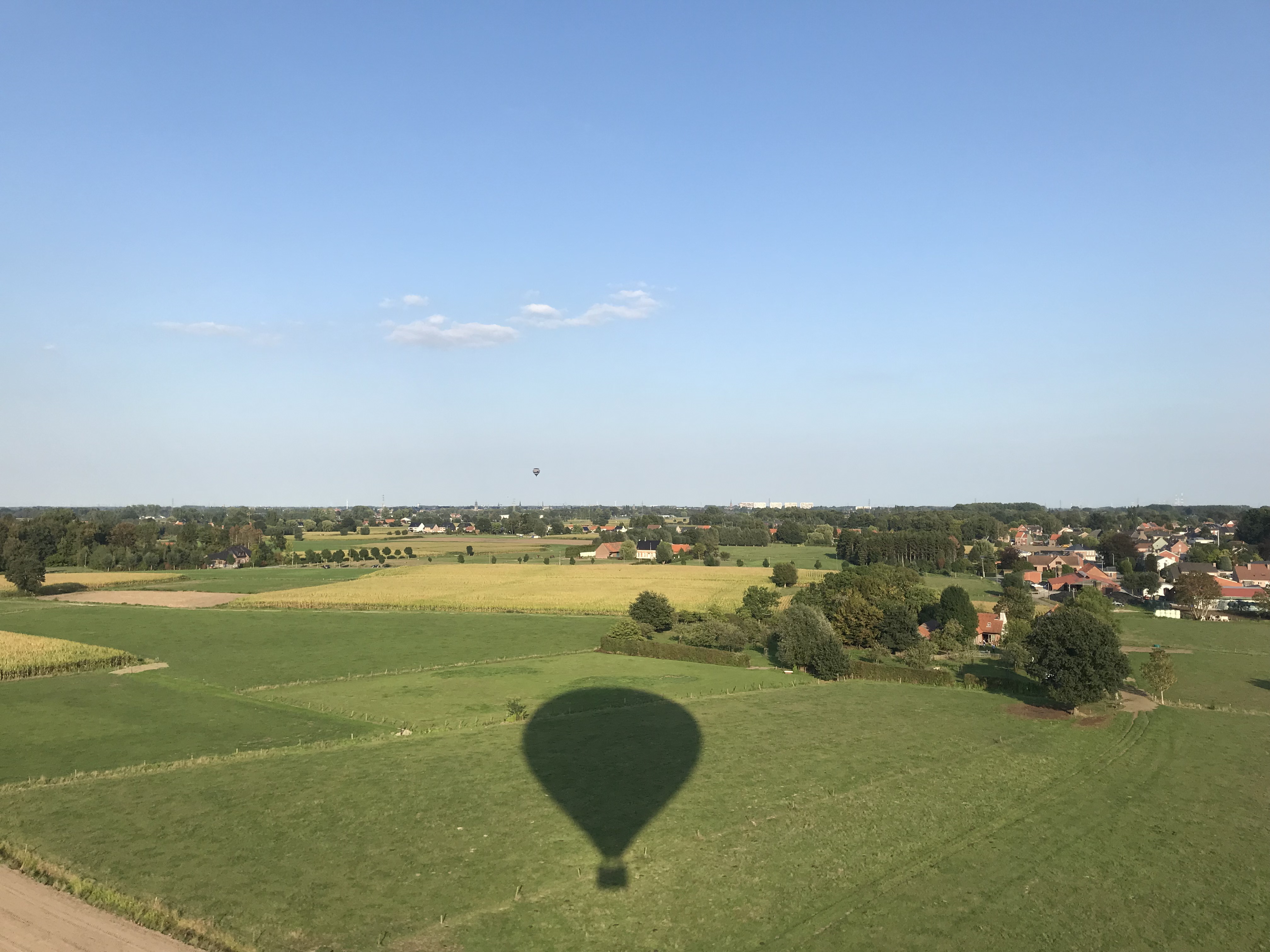 Ballonvaren boven Sint-Niklaas