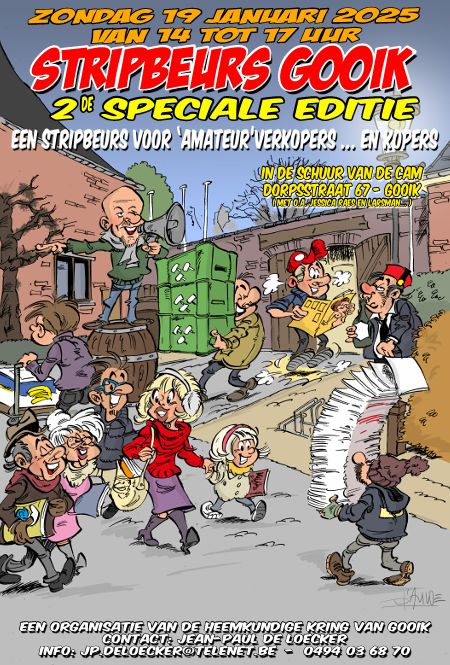 3de speciale editie stripbeurs Gooik
