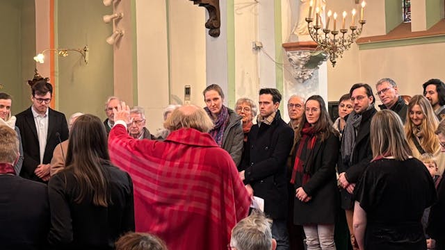 Alle pas getrouwde koppels en huwelijksjubilarissen worden gezegend