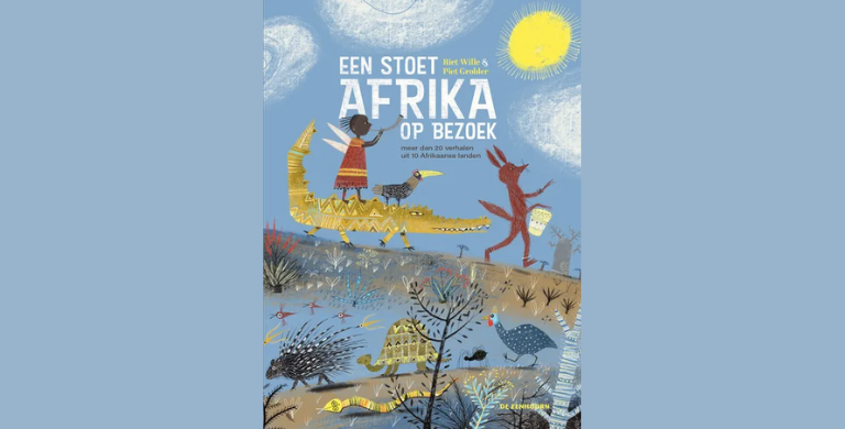 Een stoet Afrika op bezoek