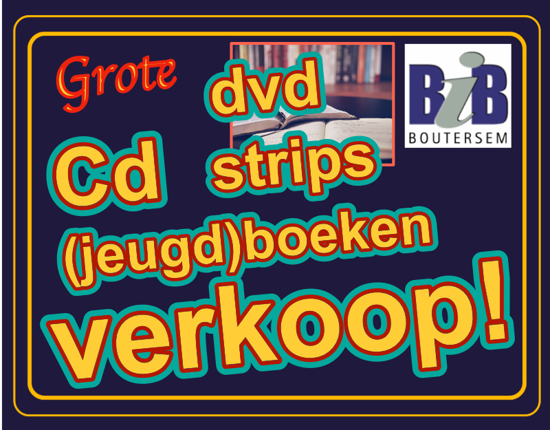 Grote cd-, dvd- en boekenverkoop