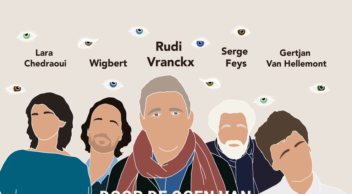 Rudi Vranckx, Lara Chedraoui, Wigbert, Serge Feys & Gertjan Van Hellemont