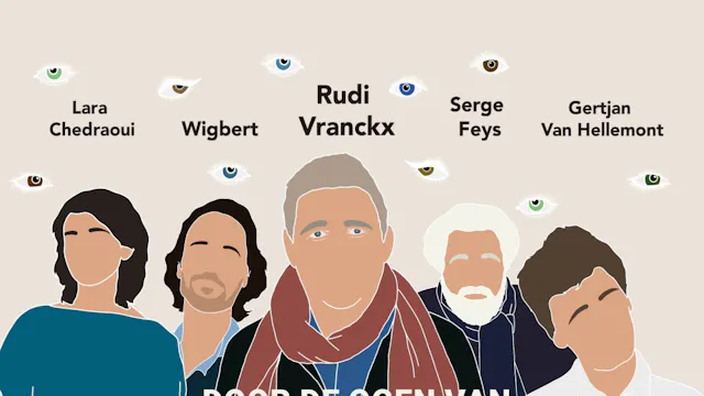 Rudi Vranckx, Lara Chedraoui, Wigbert, Serge Feys & Gertjan Van Hellemont