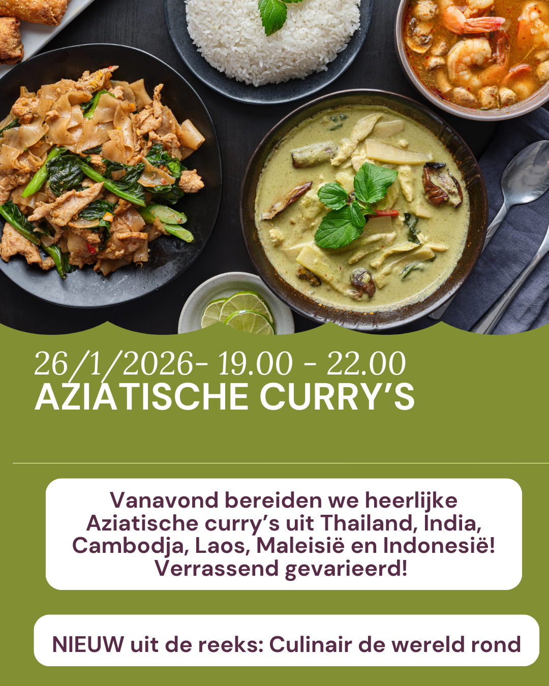 aziatische curry's