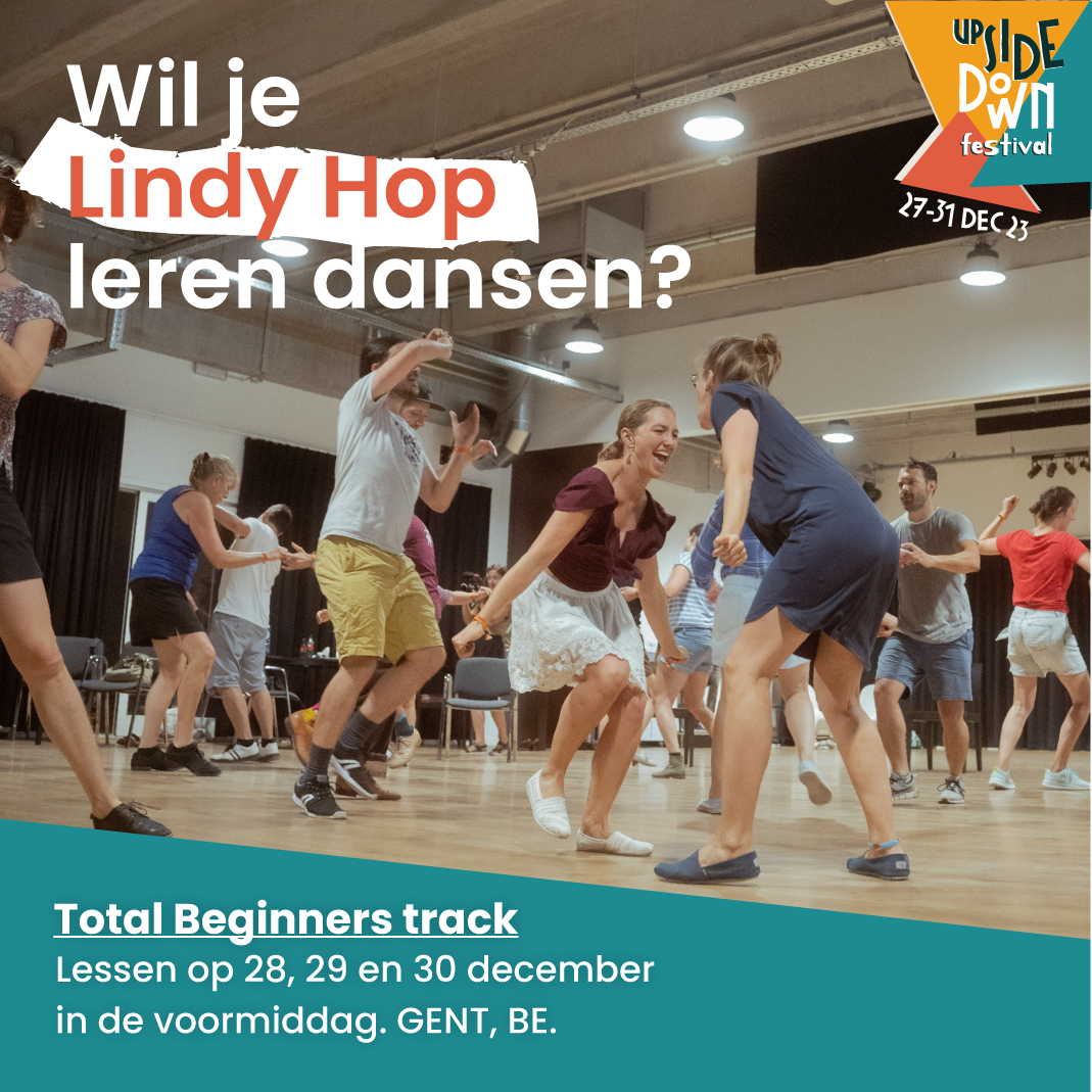 Total Beginners Track Lindy Hop Upside Down Festival 2025