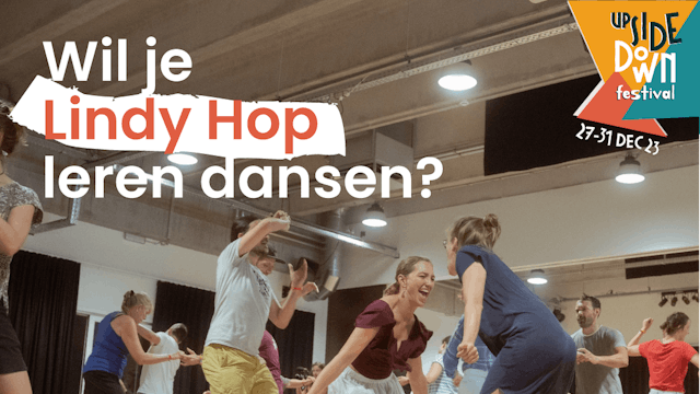Total Beginners Track Lindy Hop Upside Down Festival 2025