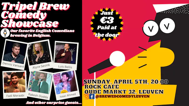 Poster of show, which summarizes information in Event Description