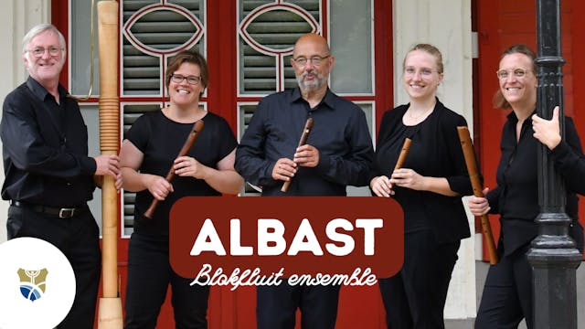 Blokfluit ensemble Albast
