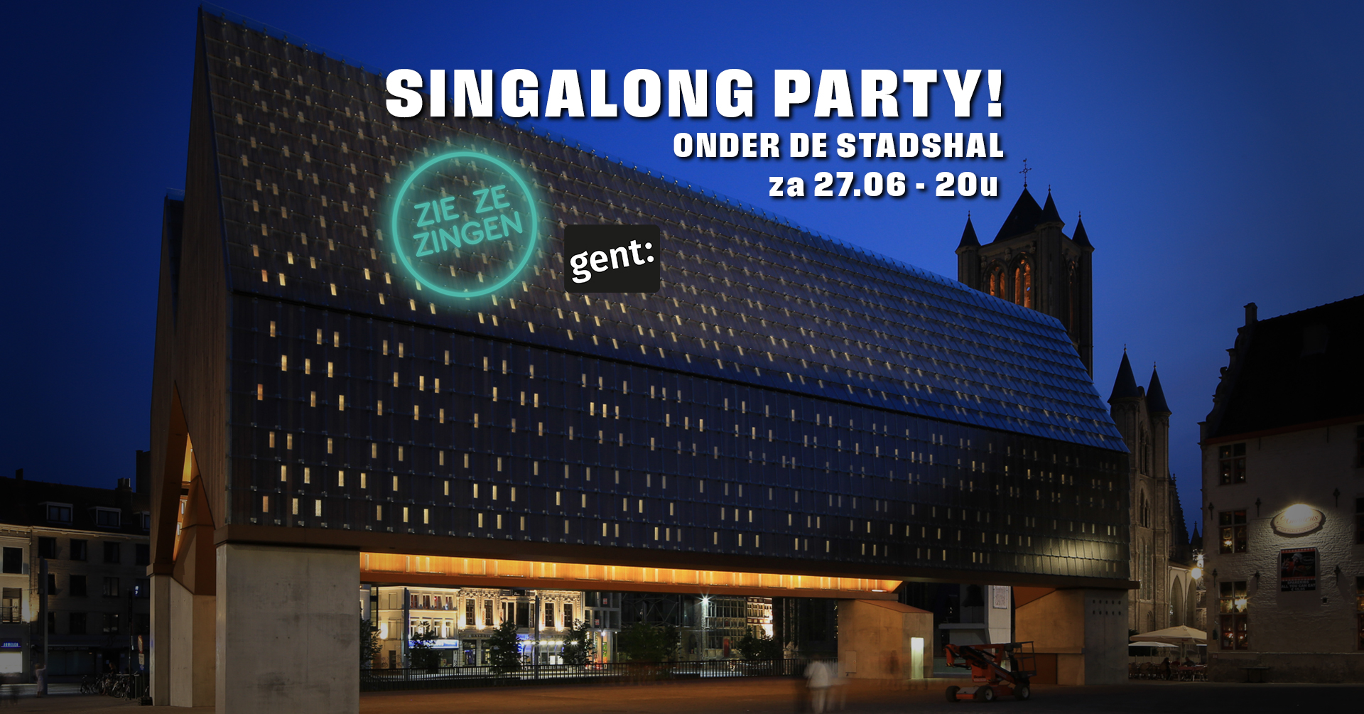 De stadshal van Gent