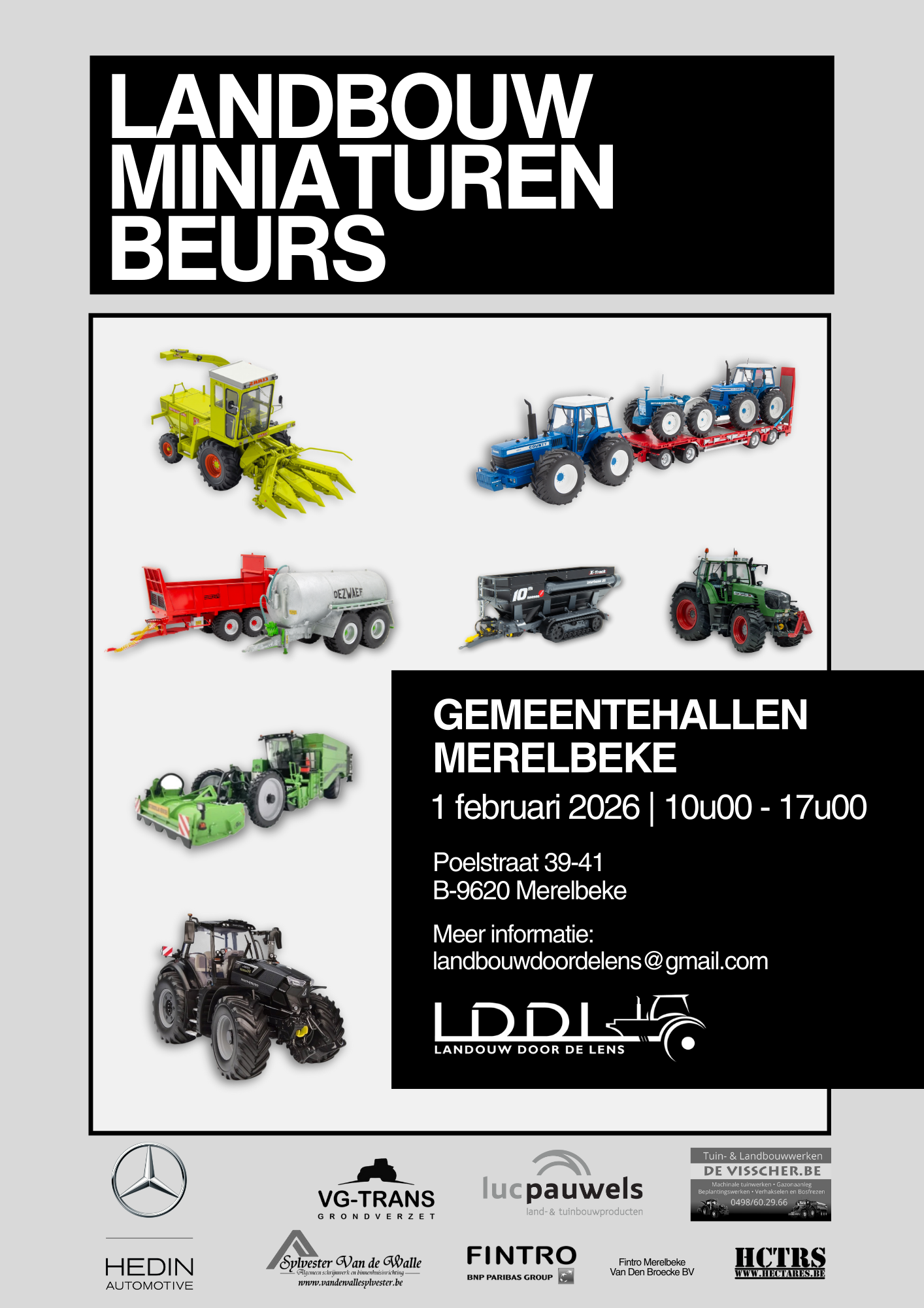 Landbouwminiaturenbeurs Merelbeke