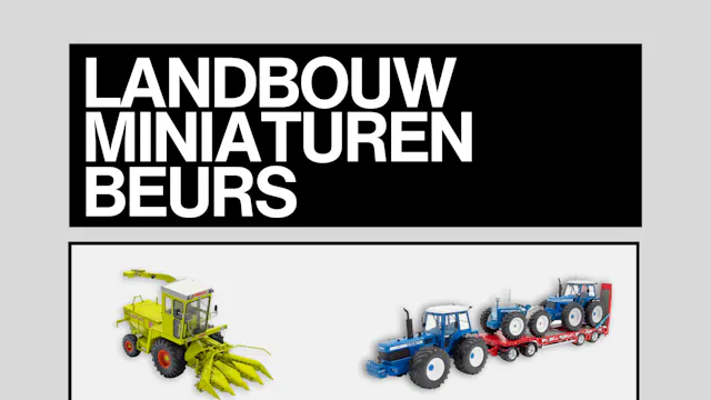 Landbouwminiaturenbeurs Merelbeke