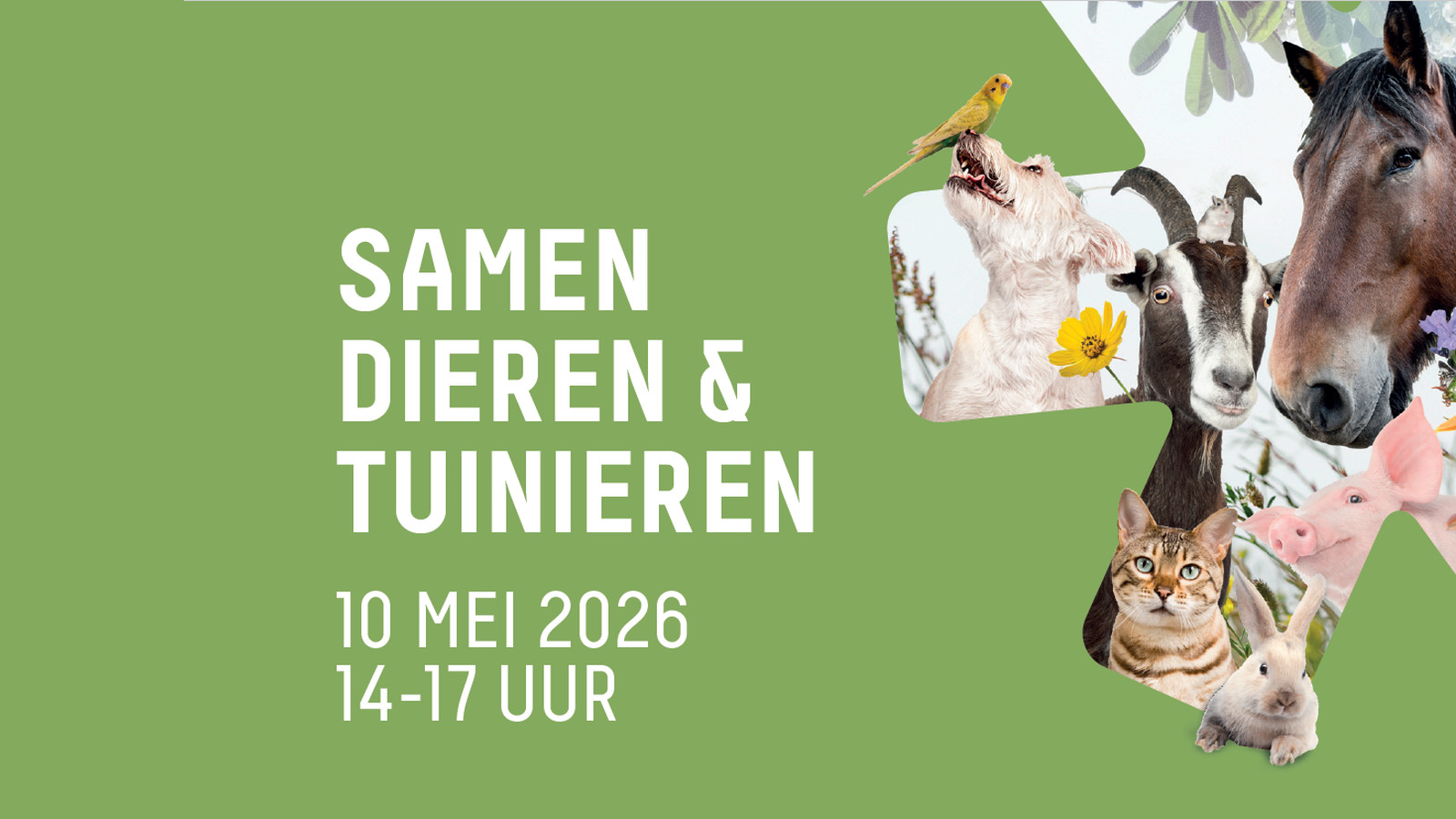 Samen dieren & tuinieren 10 mei 2026