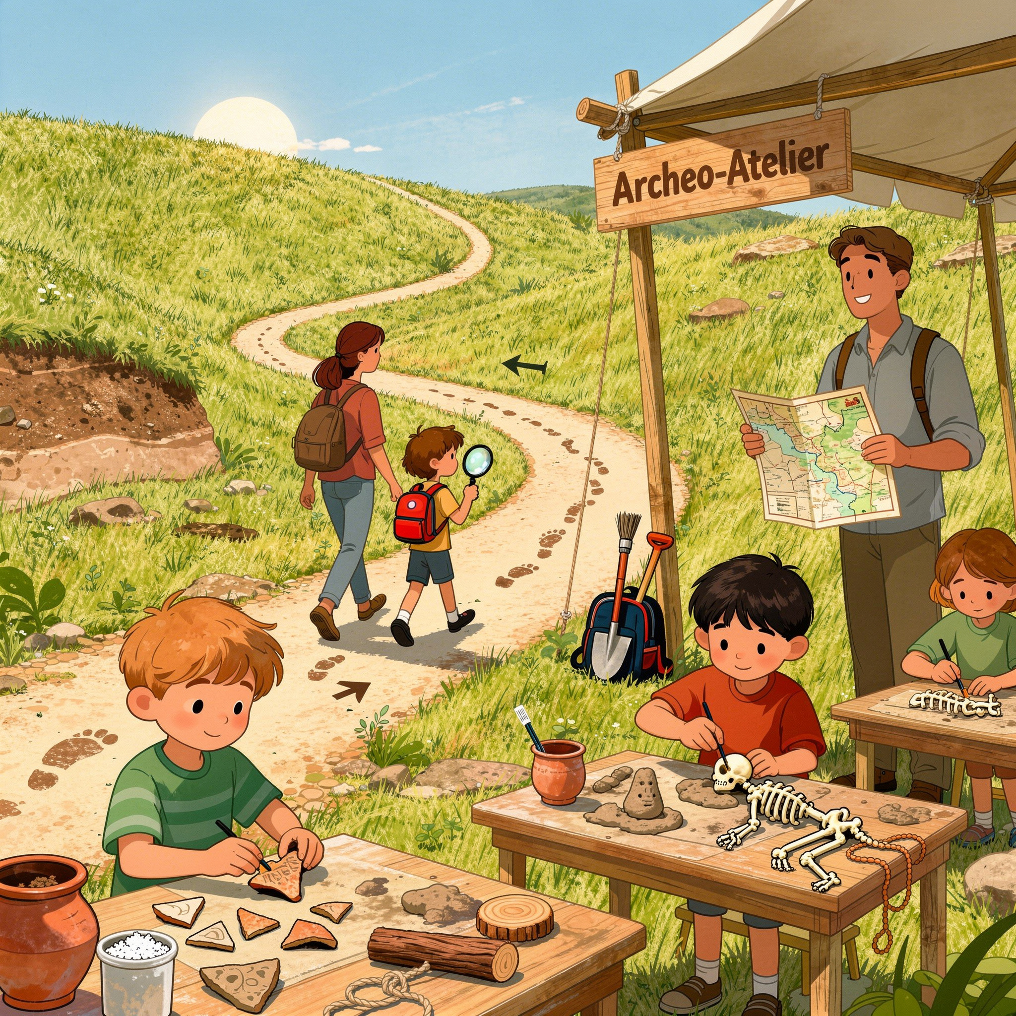 Speuren en spelen in de sporen van het verleden