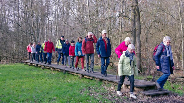 Wandelen over 5 of 10 km