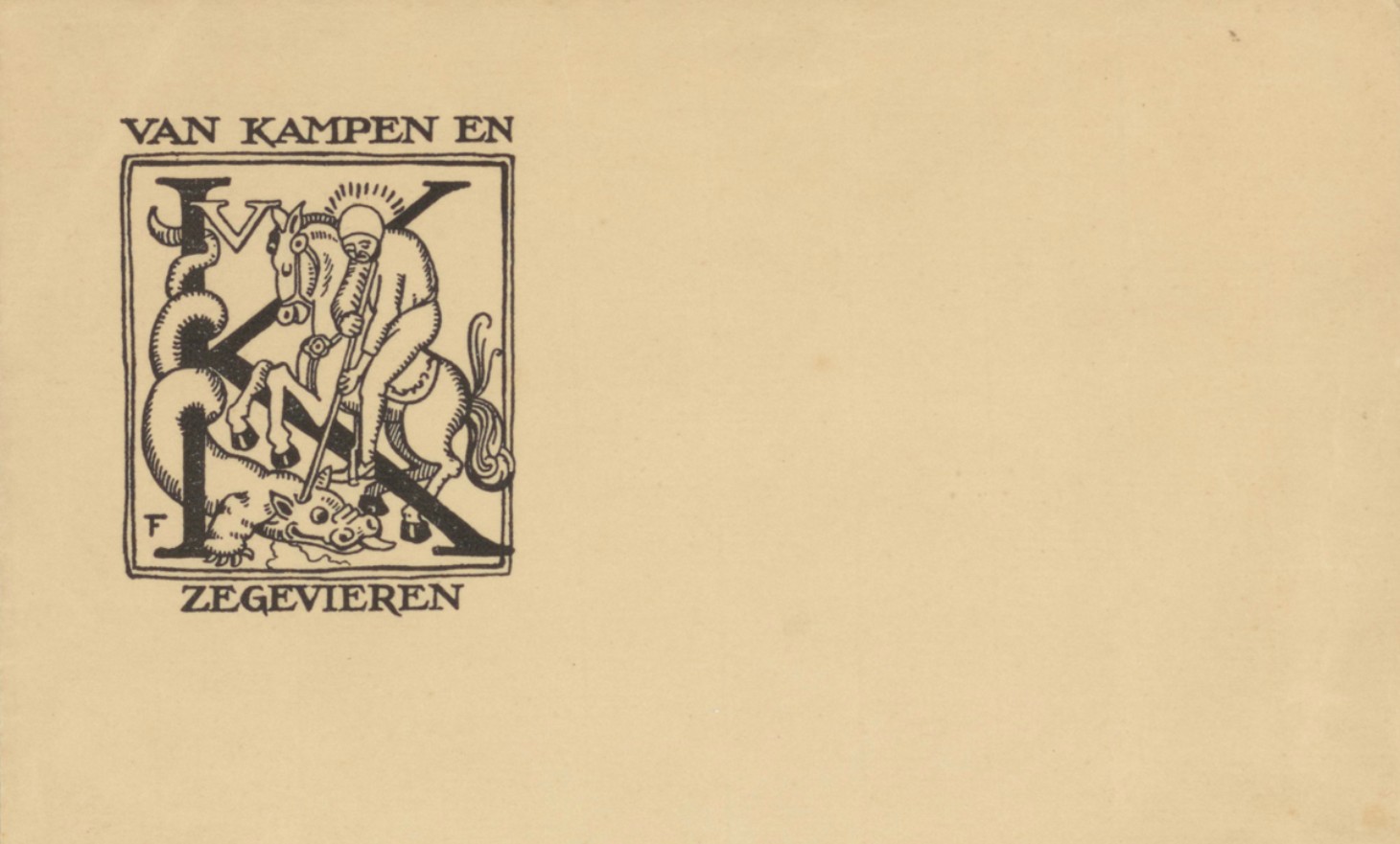 voorbeeld briefhoofd Felix Timmermans