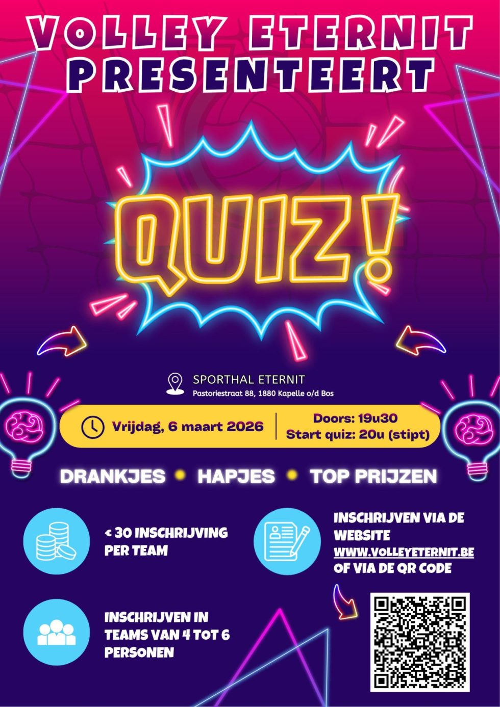 Flyer quiz night