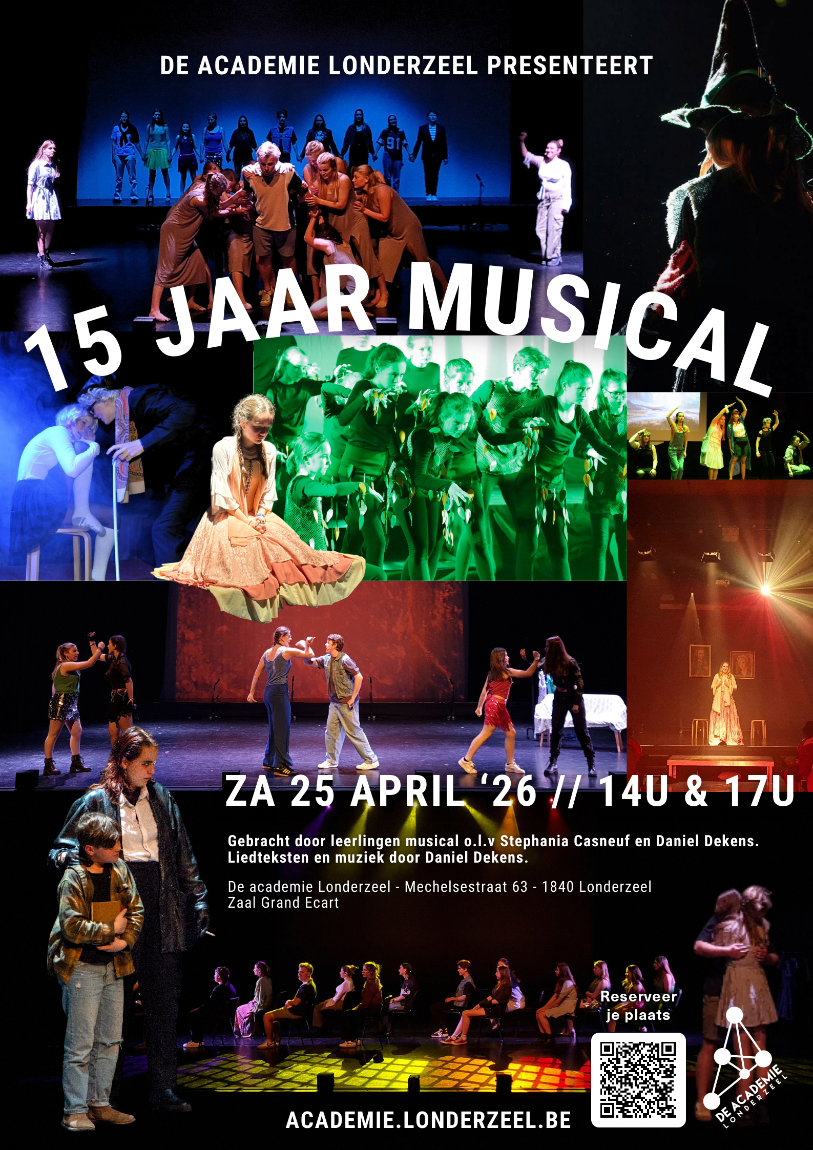 Affiche 15 jaar musical