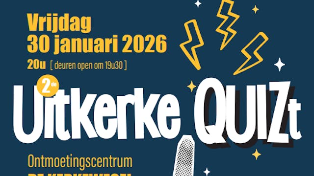 Uitkerke QUIZt affiche
