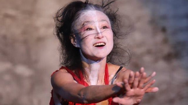 Body Resonance - based on Butoh and Organic Movement. We make a white canvas of our body to paint new color on it. Yumiko Yoshioka has developed a personal style of bodywork called Body Resonance.