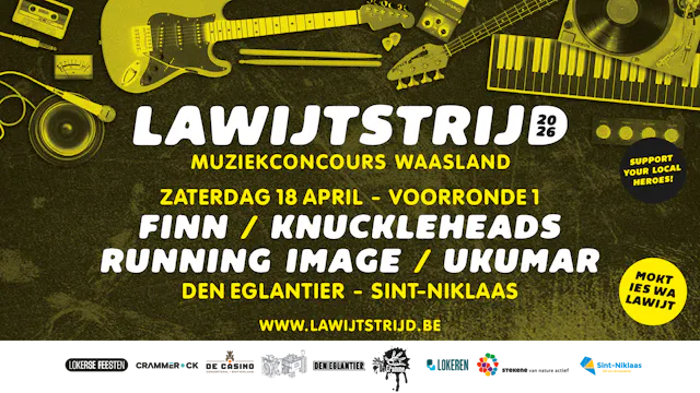 Affiche van voorronde 1