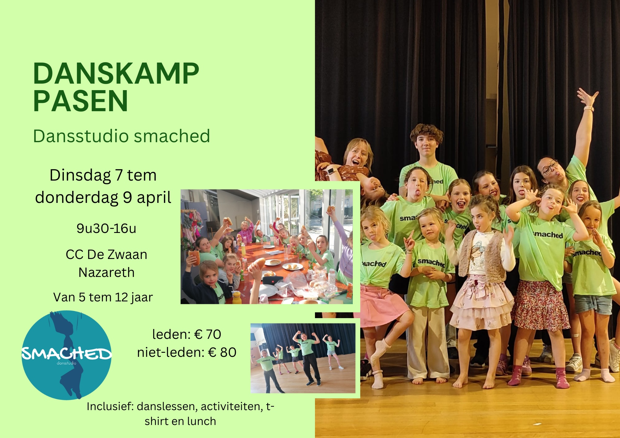 🎉 Danskamp voor kids van 5-12 jaar! 