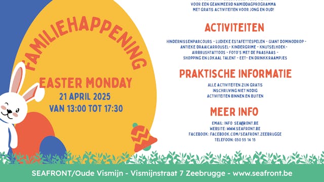Familiehappening Easter Monday