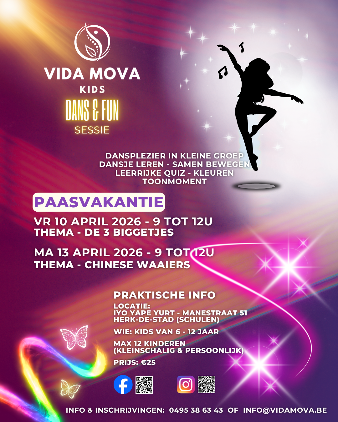 Dans & Fun sessie Paasvakantie 