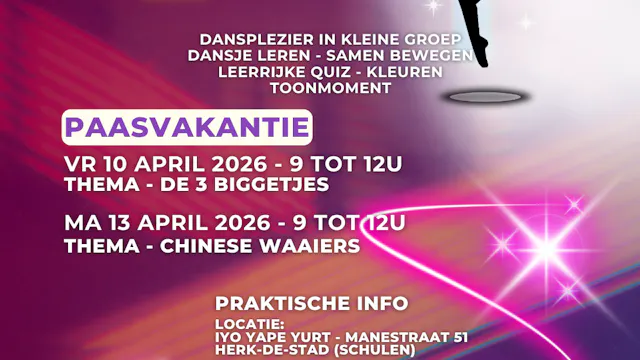 Dans & Fun sessie Paasvakantie