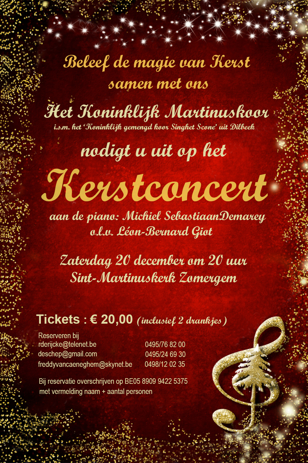 affiche kersconcert martinuskoor