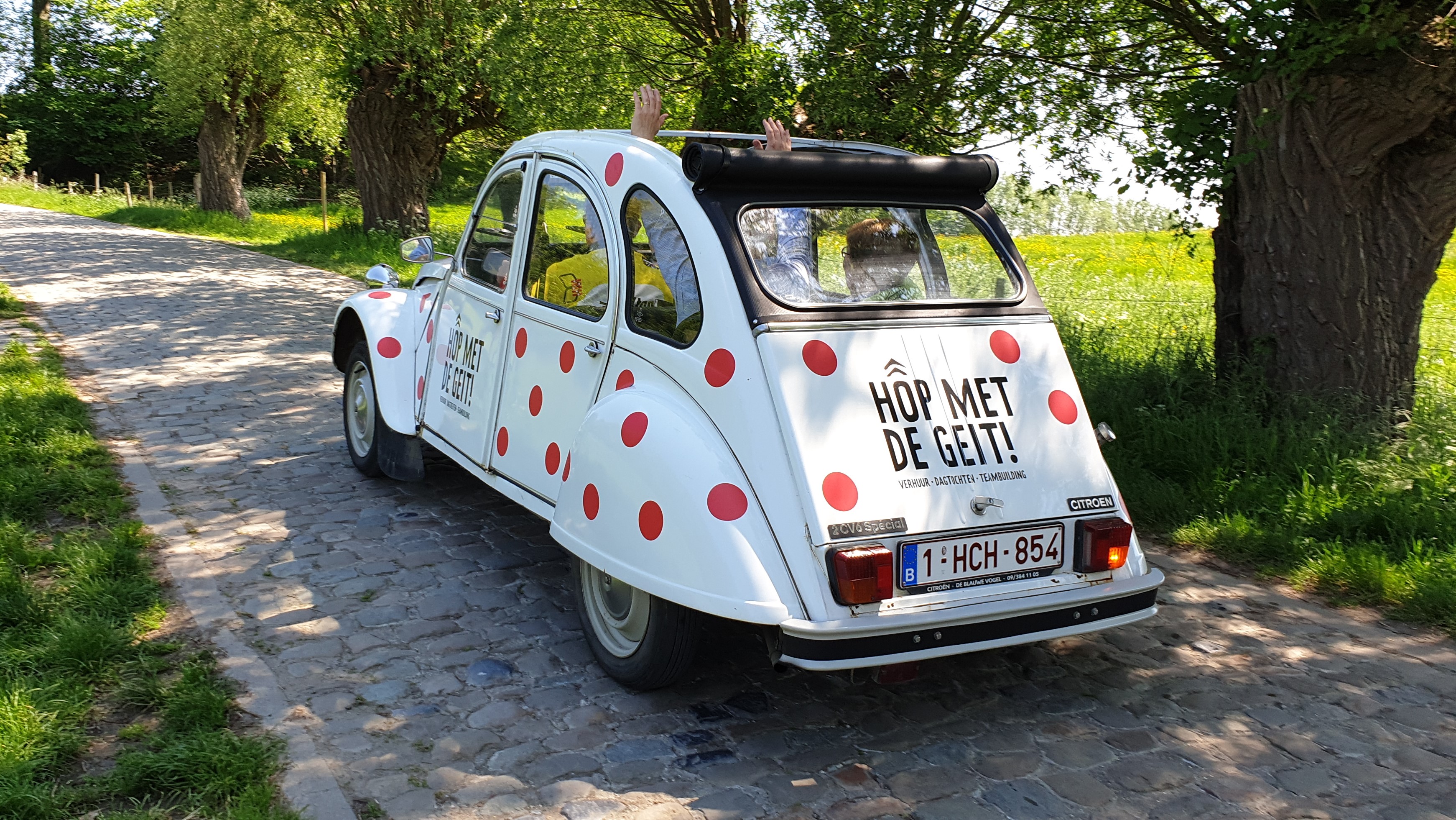 2CV&CO in de Vlaamse Ardennen