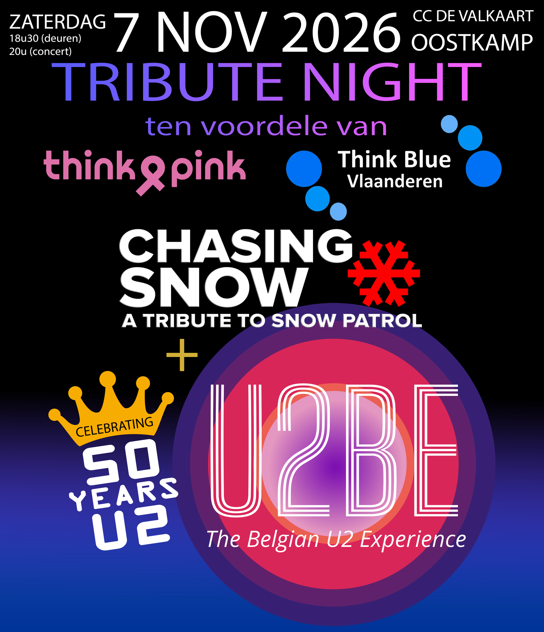 Afbeelding voor evenement Think Pink & Think Blue