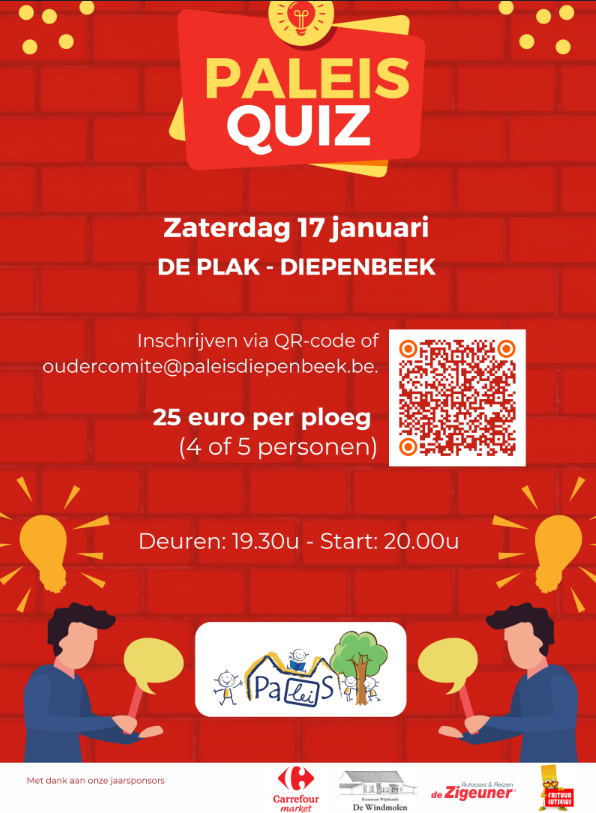 Kom meedoen met de leukste quiz van Diepenbeek!