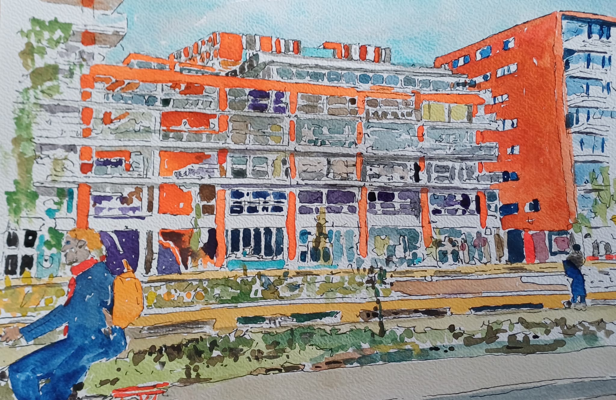 aquarellen Troet Demey