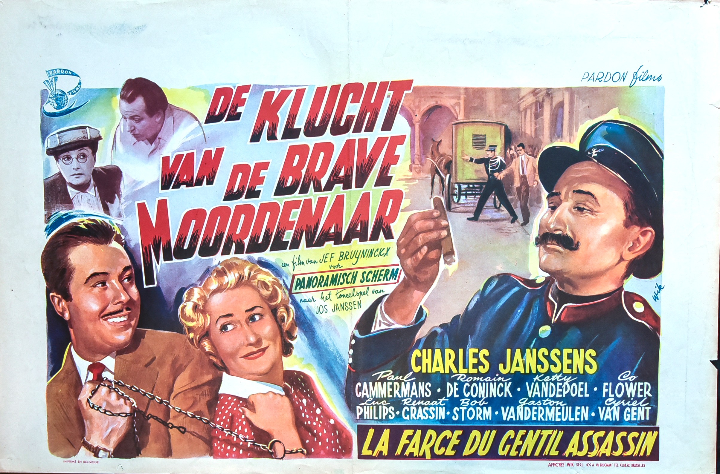 filmposter 'De klucht van de brave moordenaar'