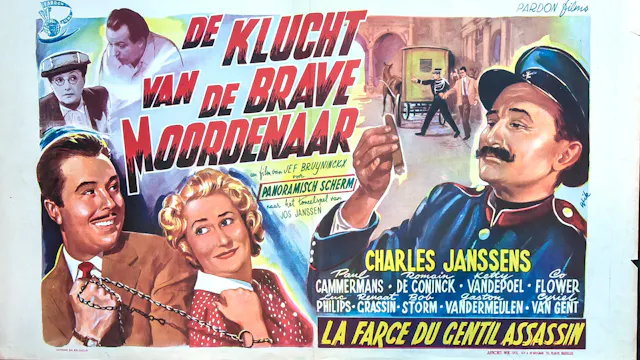 filmposter 'De klucht van de brave moordenaar'